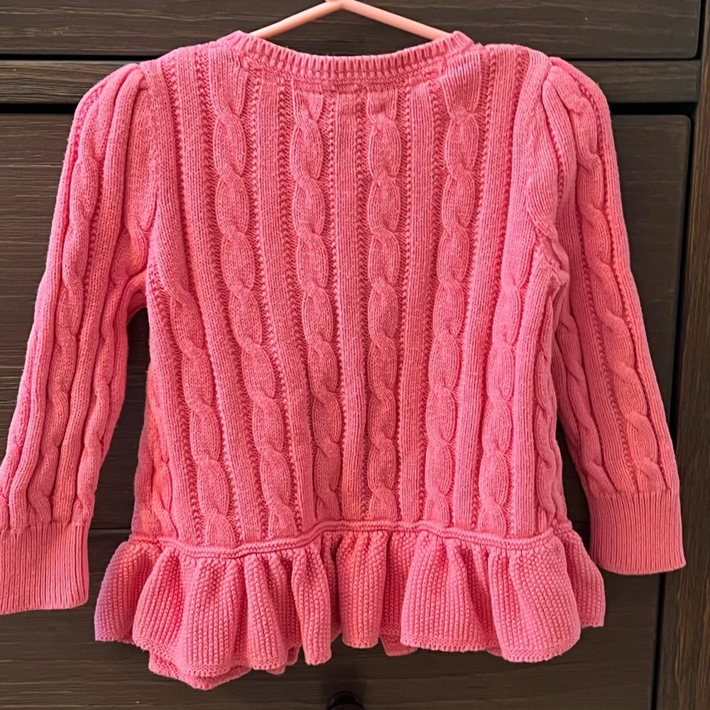Polo by Ralph Lauren Pink Cable Knit Sweater - Picture 5 of 5